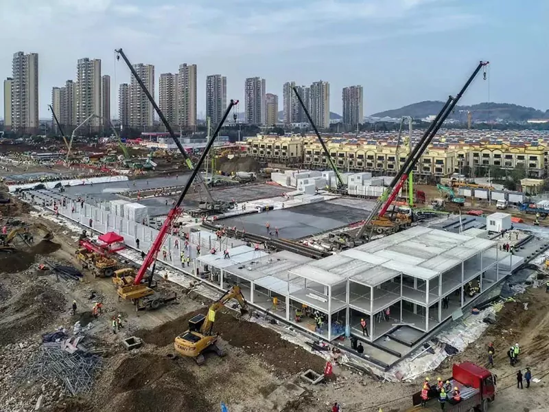 Модульна сталева конструкція Будівля лікарні