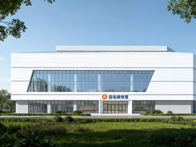 Сталева конструкція Бадмінтонний зал Сталева конструкція Бадмінтонний зал